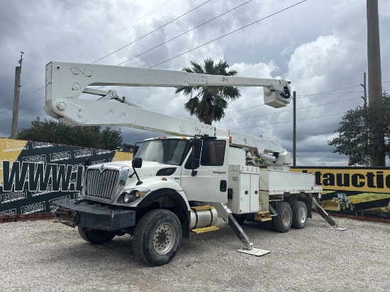 2011 International 7500 Bucket Truck W/t R/k