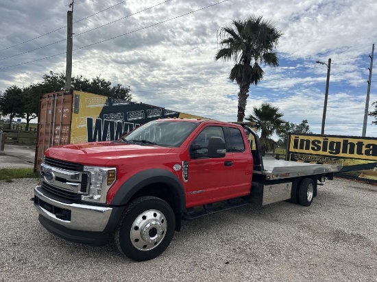 2019 Ford F-550xlt Diesel Tow Truck W/t R/k