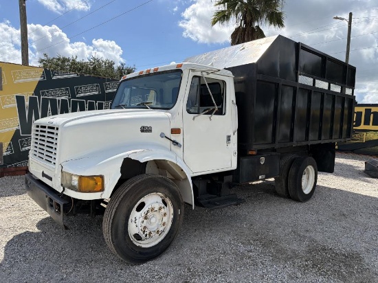 1998 International 4700 Chipper Body Truck W/t W/k