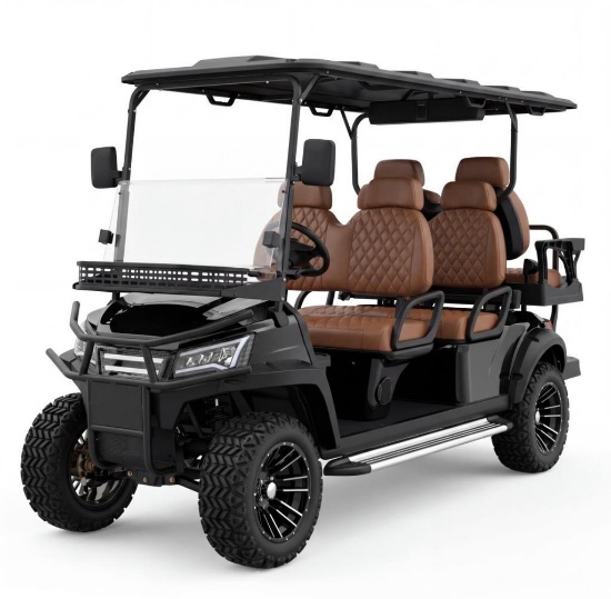 Unused Sd Lanch Hq100 6 Seat Electric Golf Cart