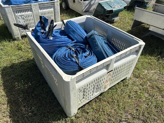 Lot of Water Pump Discharge Hoses