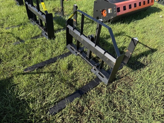 UNUSED PABREAK 6FT QUICK ATTACH FORKS