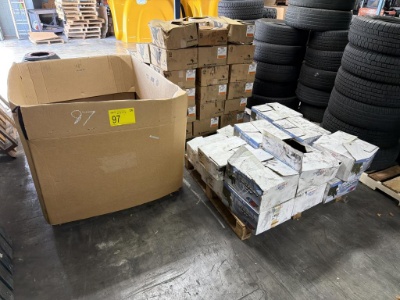 (2) Pallets Of Scrap Brake Shoes & Misc