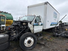 2006 FORD F650 BOX TRUCK SALVAGE