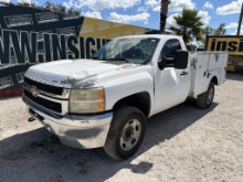 2011 Chevy 2500hd Utility Truck W/t R/k