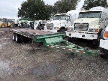 21FT HEAVY HAUL PINTLE HITCH TRAILER W/T