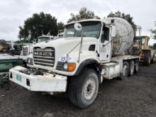 2006 MACK CV713 GRANITE MIXER TRUCK W/TITLE