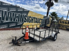 2014 Green Thumb 12ft Utility Trailer W/reg
