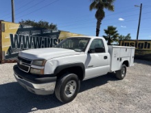 2006 Chevy Silverado 2500HD Utility Truck W/t R/k