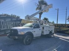 2012 Dodge Ram 5500hd Diesel Bucket Truck W/t R/k