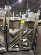 (2) STAINLESS STEEL COMMERCIAL REFRIGERATORS