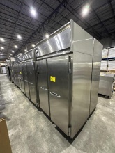 (2) CONTINENTAL COMMERCIAL FRIDGE & FREEZER