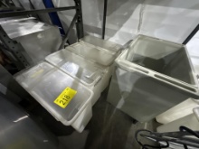 (9) FOOD STORAGE BINS
