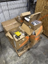 PALLET OF MISC CONTROLLERS & LIGHTS