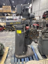 MILLRITE VERTICAL MILLING MACHINE