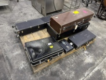 PALLET OF VARIOUS MUSICAL INSTRUMENTS (see photos)