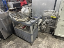 LARGE LOT OF HOBART MIXER PARTS & ATTACHMENTS
