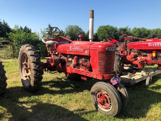 Farmall H Narrow Front Tractor, Gas, SN:FBH-32149