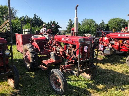 Farmall A Cultivision Wide Front Tractor, Gas, SN:103767