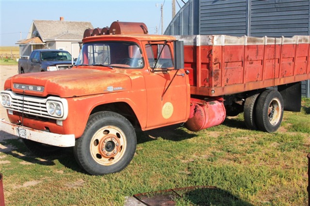 1959 Ford F600 Truck Commercial Trucks Hauling Transport Trucks Grain Trucks Online Auctions Proxibid
