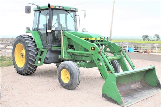 1997 JD 7410 2WD Tractor- w/ 725 loader