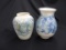 2 porcelain vases 352