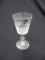 2 Crystal goblets item 414