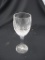4 Crystal wine goblets item 442