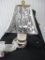 Porcelain lamp with shade item 261