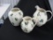 Porcelain pitchers and vase item 327