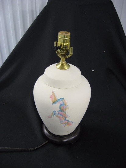 Porcelain lamp item 278