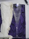 Two Crystal flutes item 381