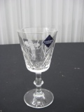 4 Crystal large wine glasses female golfer item 410