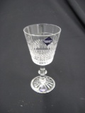 2 Crystal goblets item 414