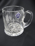 Crystal mug golfer item 425