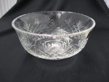 8 in crystal bowl item 430