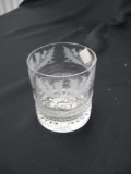 2 Crystal old-fashioned glasses item 466