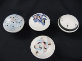 4 porcelain Potpourri dishes items 304-305-306 307