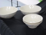 Five porcelain bowls item 309