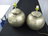 Brass lamps item 330