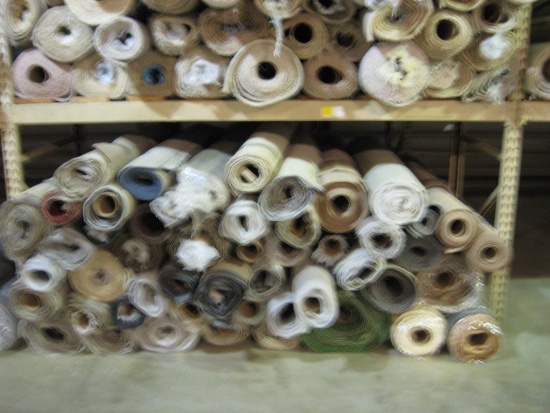 Rolls of Carpet (Shaw & Mohawk)-different sizes/styles~49 rolls