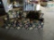 Upholstered floral sofa-Southern Interiors-very good condition-78