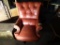 Leather executive rolling chair