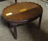 Antique Oval inlay table-32