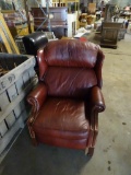 Leather recliner-Hancock & Moore. 40