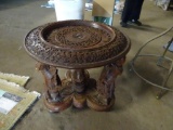 Wooden Oriental table-17