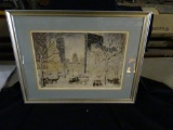 View of the Park-signed print by Alex Schloss