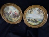 2 Hunting scenes