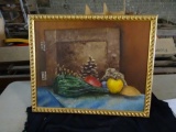 Oil on Canvas-still life-