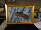 Oil on Canvas-Swordfish-RE Owens